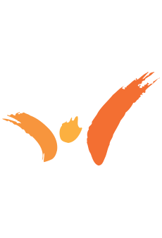 Global With us orange logo